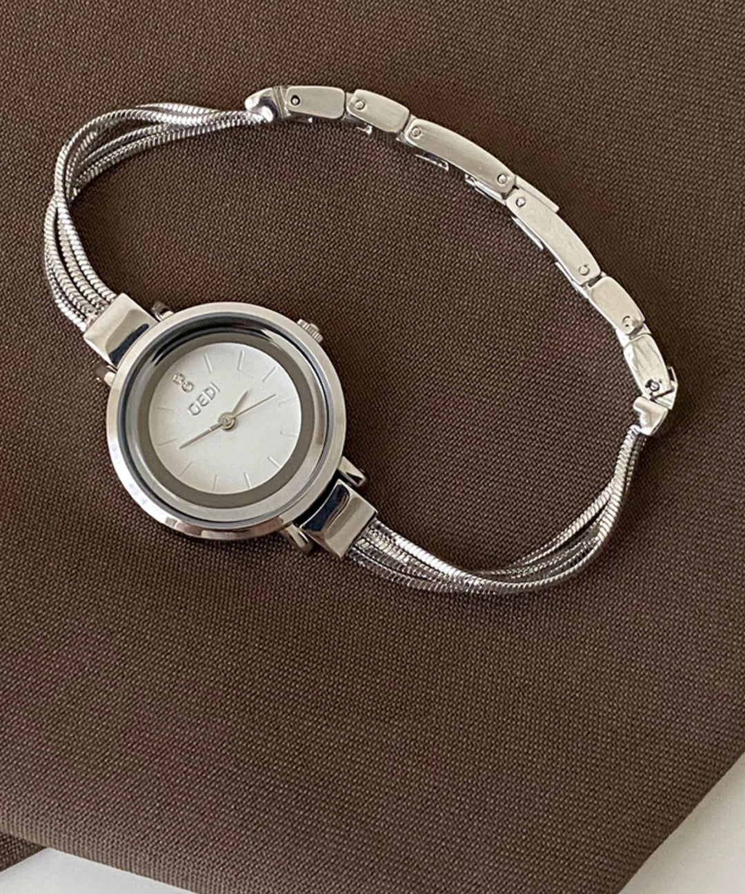 Boutique Silk Alloy Quartz Movement Tempered Glass Tassel Watches