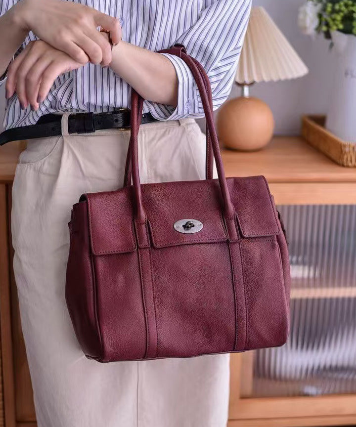 Classy Yellow Solid Durable Leather Shoulder Bags