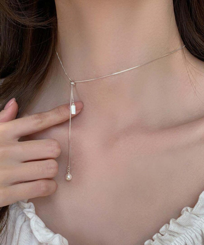 Fashion Gold Srerling Silver Overgild Pearl Pendant Necklace