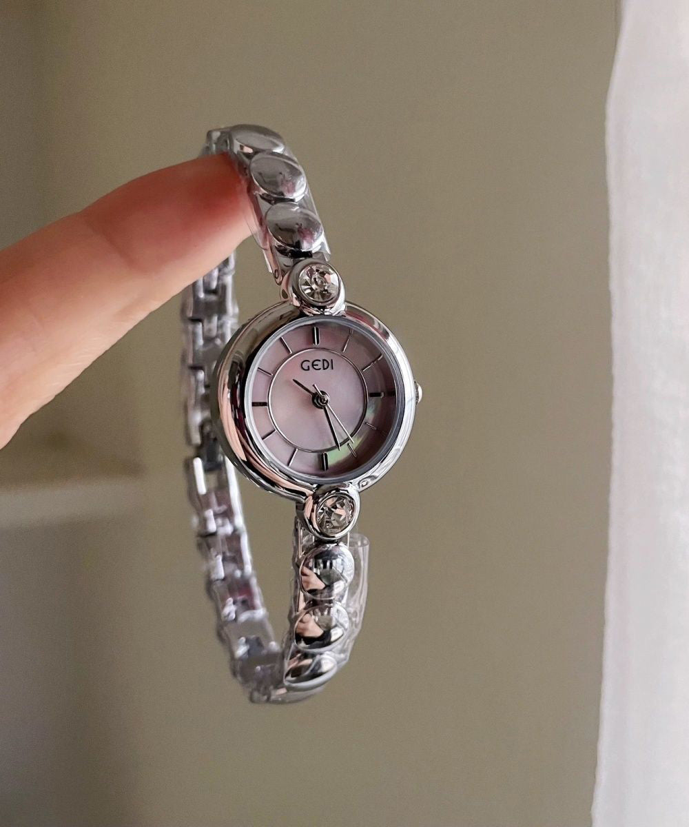 Fine Blue Stainless Steel Reinforced Glass Watches