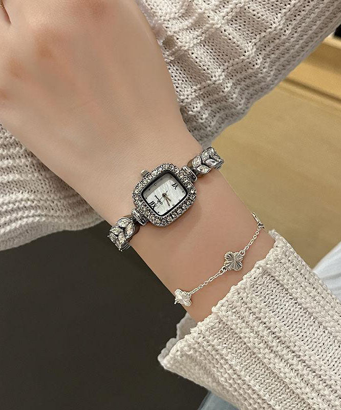 Fine Silk Alloy Zircon Quartz Movement Wheat Ear Watches