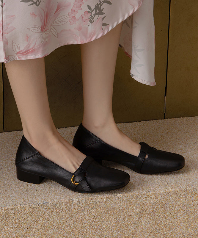 New Red Comfortable Splicing Flat Shoes Cowhide Leather