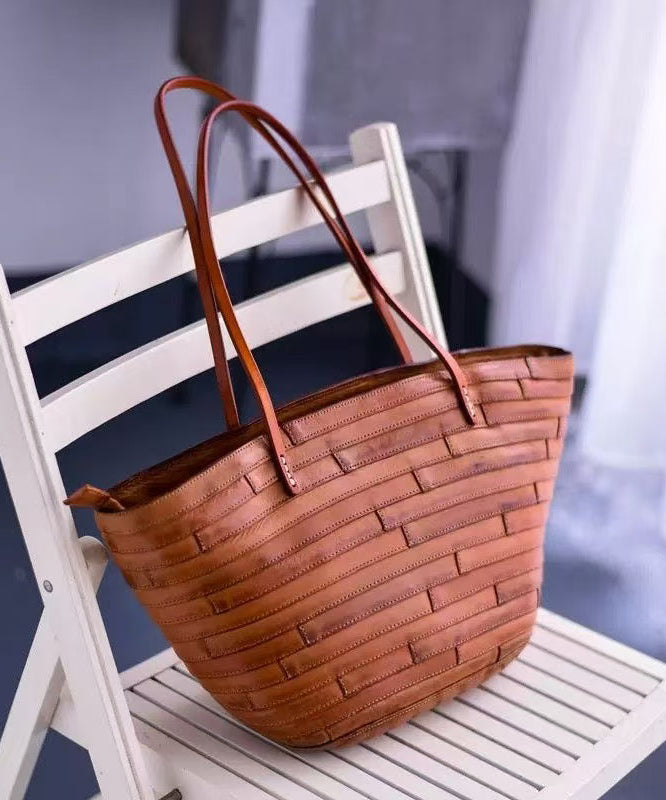 New Retro Large Capacity Leather Shoulder Bags