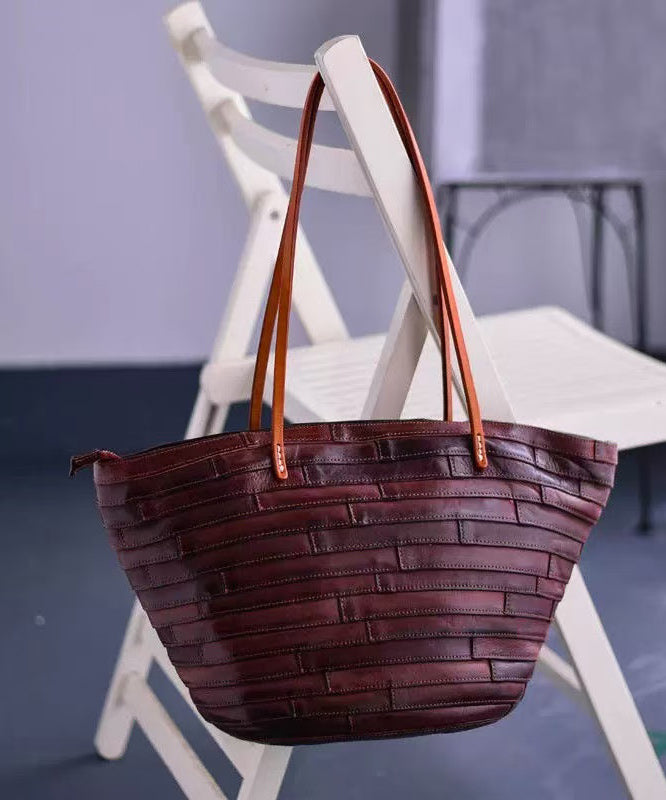 New Retro Large Capacity Leather Shoulder Bags