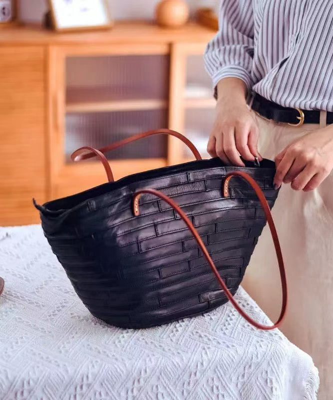 New Retro Large Capacity Leather Shoulder Bags