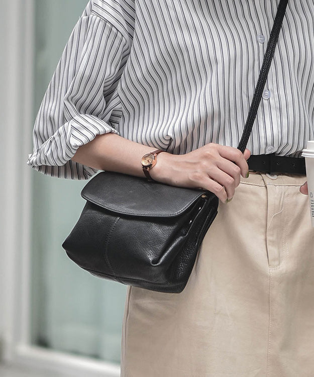 Retro Chocolate CrossBody Leather Fabric Messenger Bag