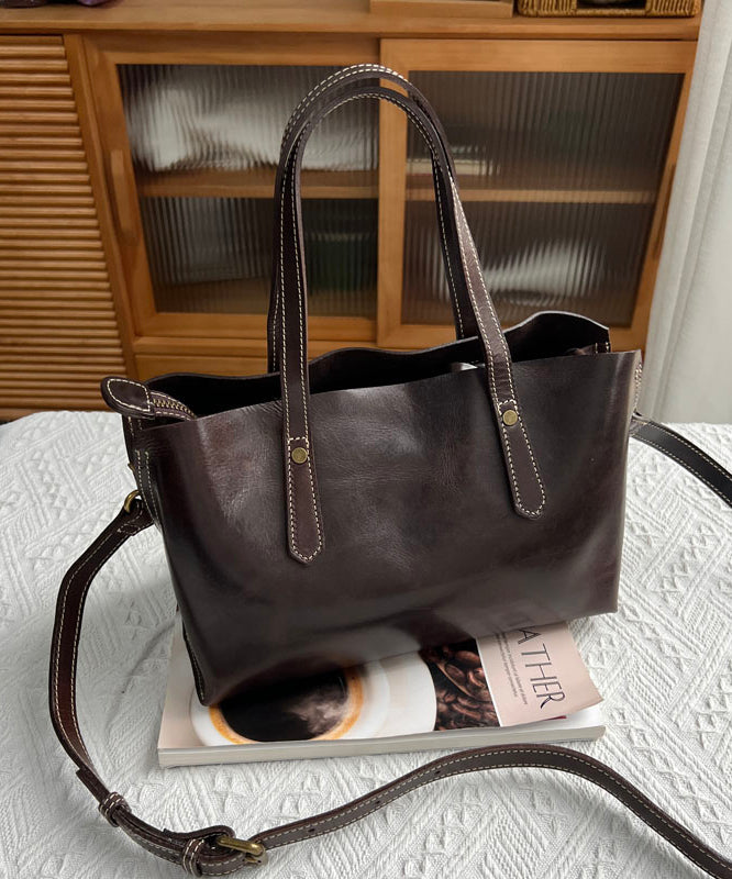 Style Large Capacity Leather Women Shoulder Bags