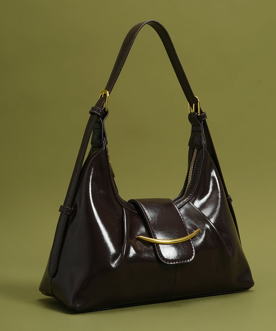 Vintage Brown Large Capacity Faux Leather Shoulder Bags