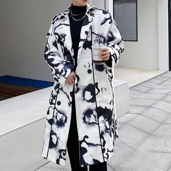 New Women Casual Turn-down Collar Loose Long Sleeve Street Trendy Coat - Omychic