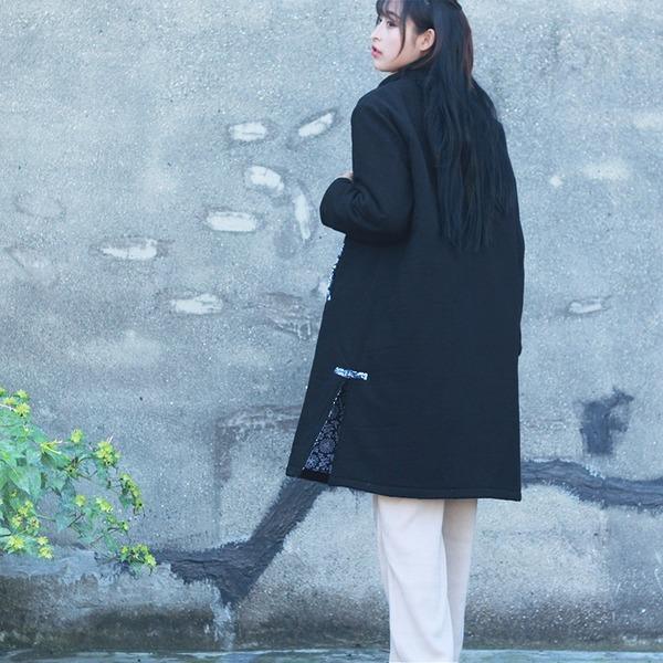 2020 Winter New Stand Warm Long Sleeve Solid Color Women Parkas Coats - Omychic