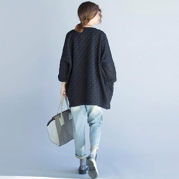 Plus Size Harajuku Jacket Women Spring Autumn Loose Casual Long Coats - Omychic