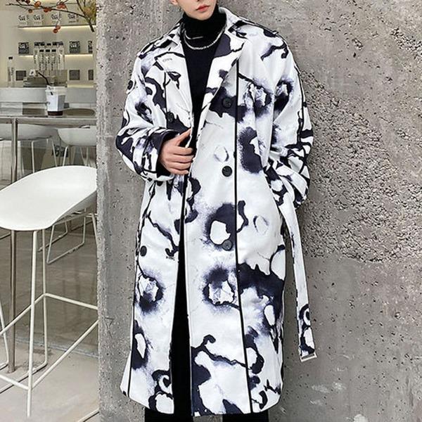 New Women Casual Turn-down Collar Loose Long Sleeve Street Trendy Coat - Omychic