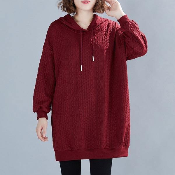 Oversized Women Cotton Casual Hoodies New 2020 Loose Female Hooded Sweatshirt - Omychic