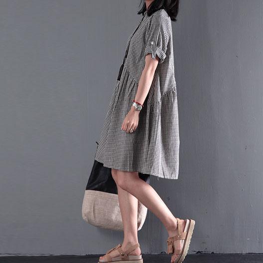 Loose cotton summer dresses hot sale