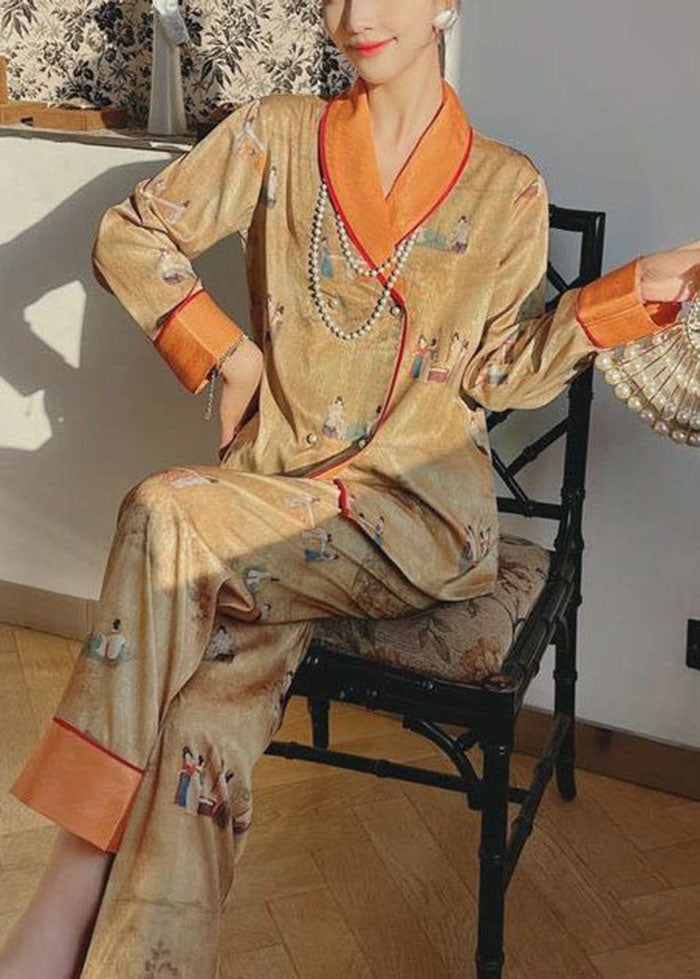 Chinese top style pyjamas