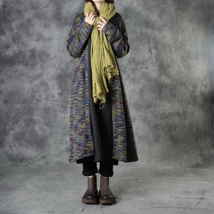 Casual Knit Fall Cardigans Long Sleeve Coat - Omychic