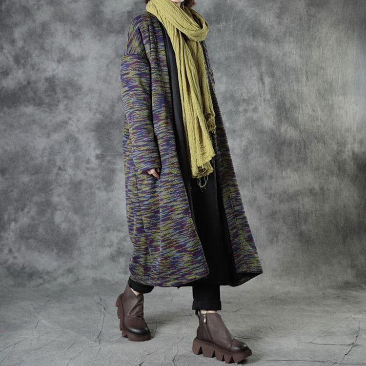 Casual Knit Fall Cardigans Long Sleeve Coat - Omychic