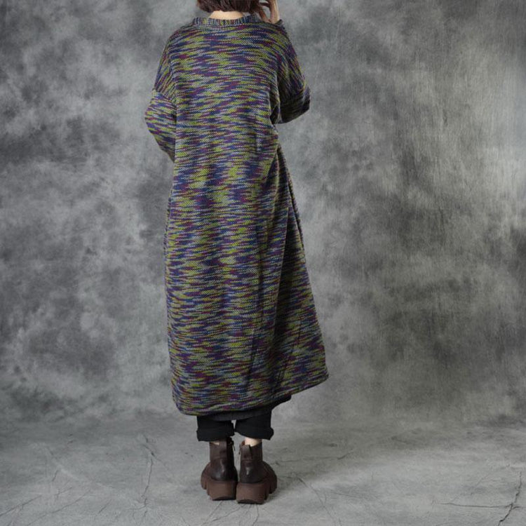 Casual Knit Fall Cardigans Long Sleeve Coat - Omychic