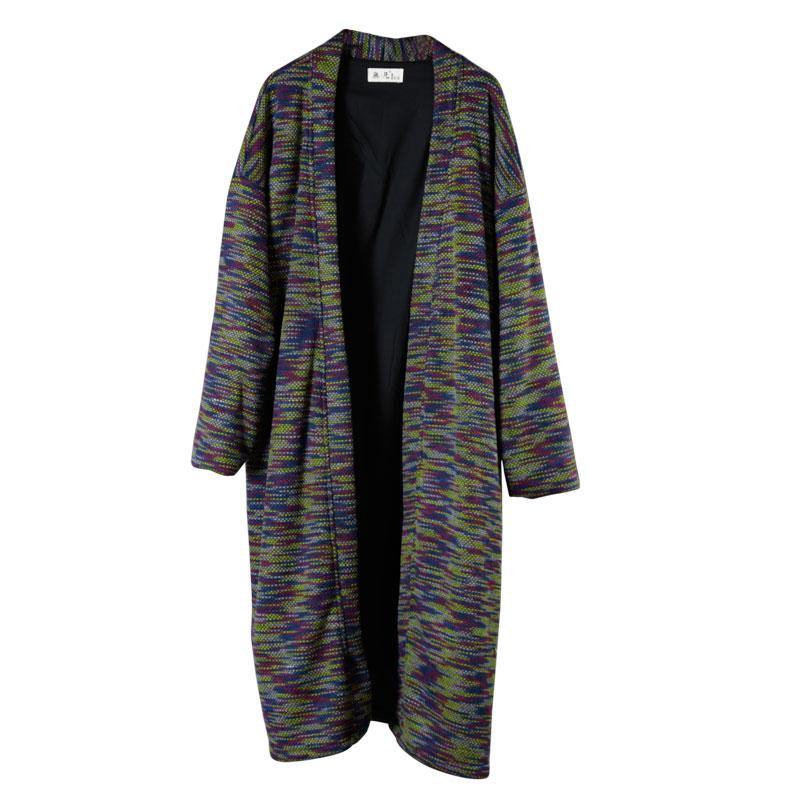 Casual Knit Fall Cardigans Long Sleeve Coat - Omychic