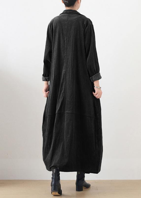 Classy army green  Fashion clothes Inspiration suit collar striped women coats - Omychic