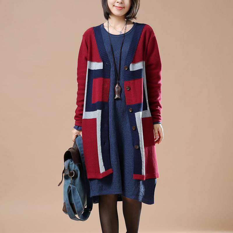 Ruby chic knit cardigans open hem coats - Omychic