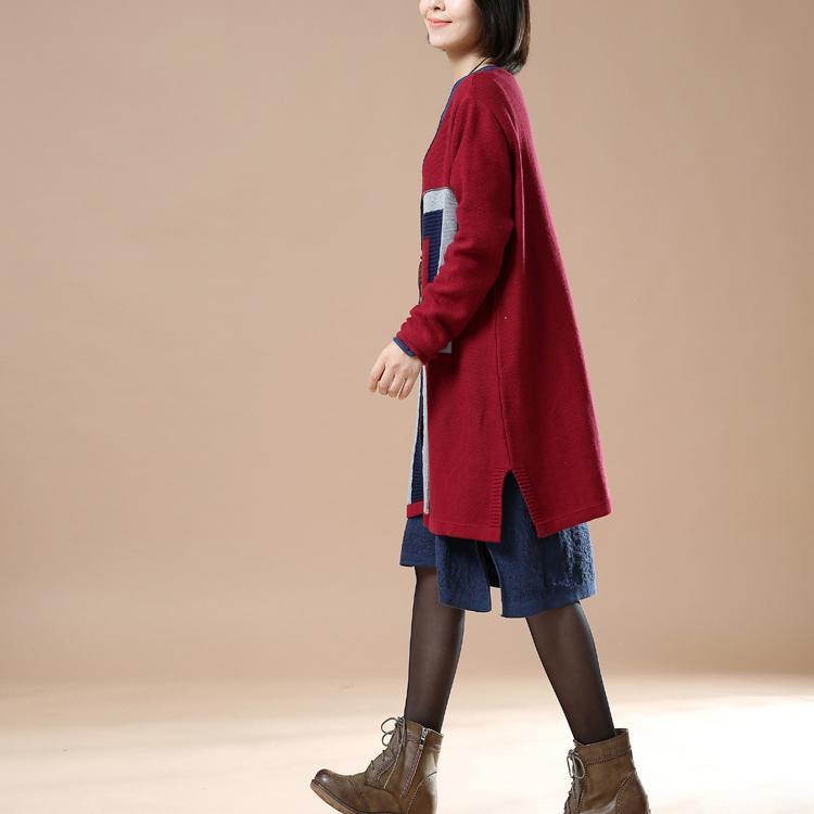 Ruby chic knit cardigans open hem coats - Omychic