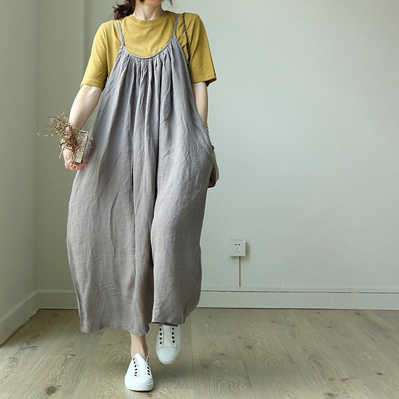Summer Nice And Cool Solid Color Slip Dress - Omychic