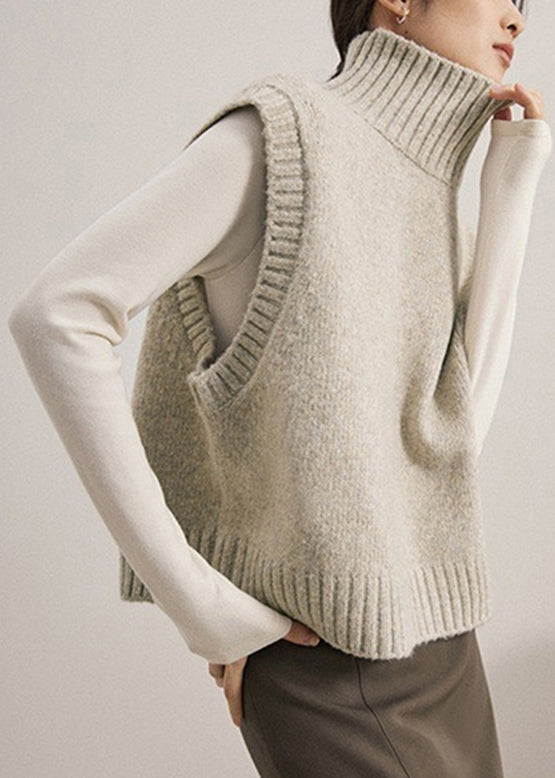 Turtleneck deals and waistcoat
