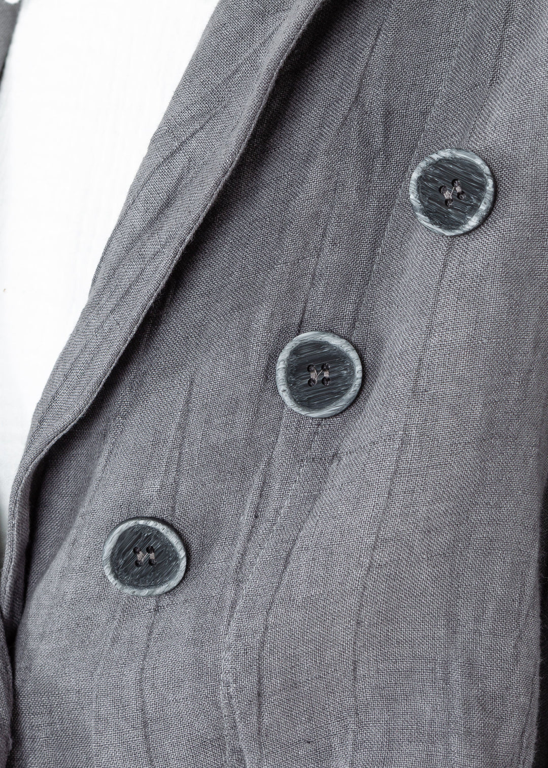 Comfy Linen Comfy Long Sleeve Pleated Pocket Coat