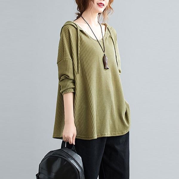 Oversized Women Autumn Casual Hoodies Ladies Pullovers Sweatshirts S1807 - Omychic