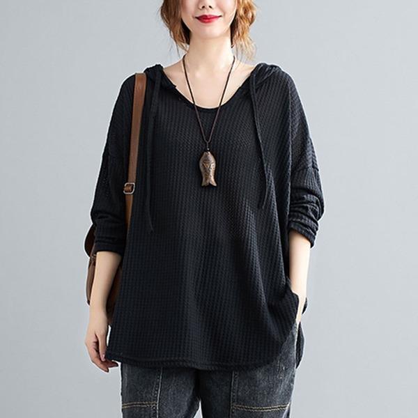 Oversized Women Autumn Casual Hoodies Ladies Pullovers Sweatshirts S1807 - Omychic