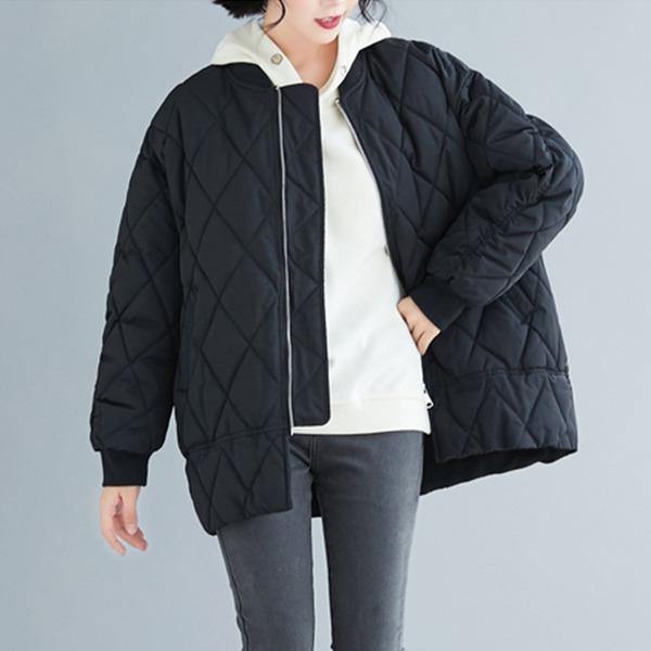 2021 New Large Size Women's Winter Cotton Clothing Female Korean Loose Short Parka Jacket - Omychic