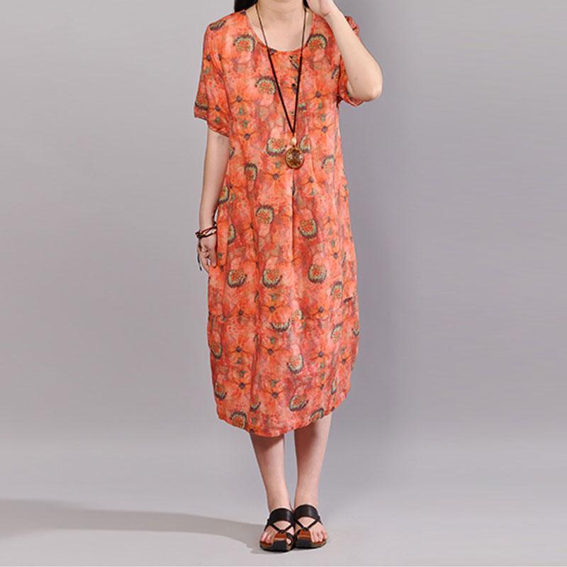 Cotton sundresses discount with short sleeves
