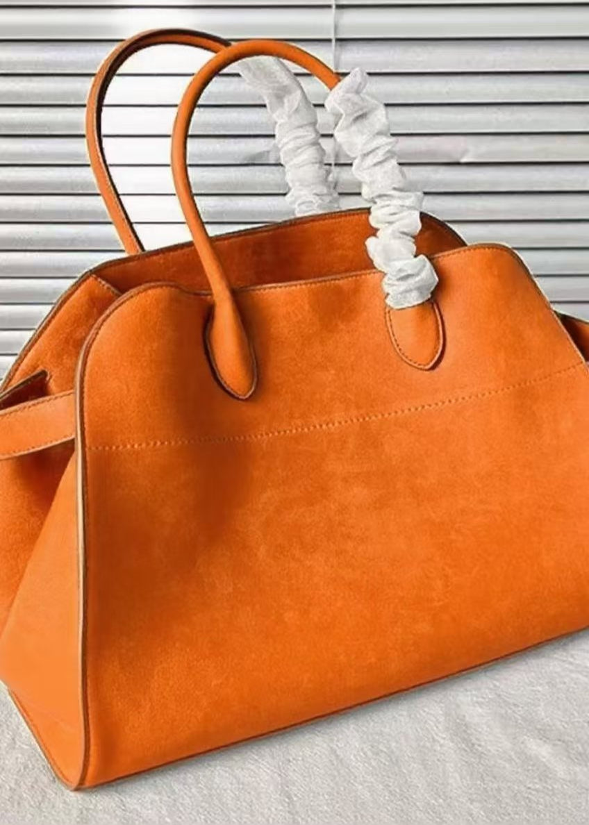 Fashion Green Large Capacity Suede Tote Handbag
