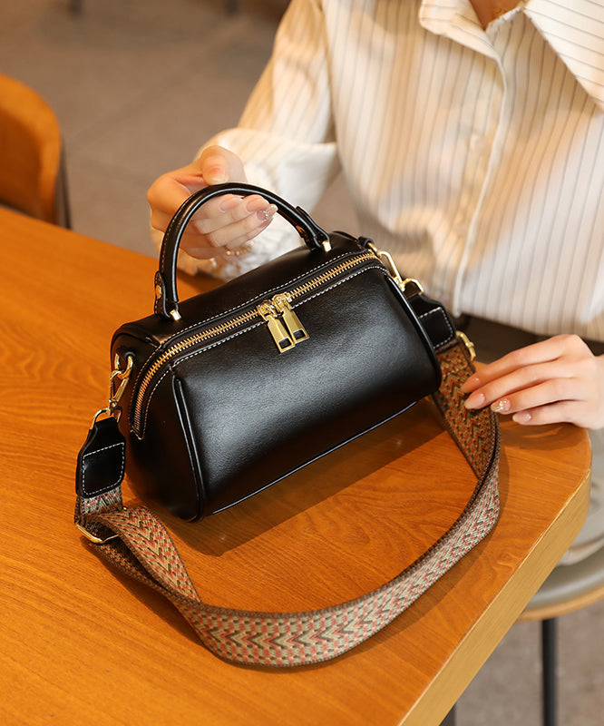 2025 New Versatile Brown Calf Leather Mini Bag