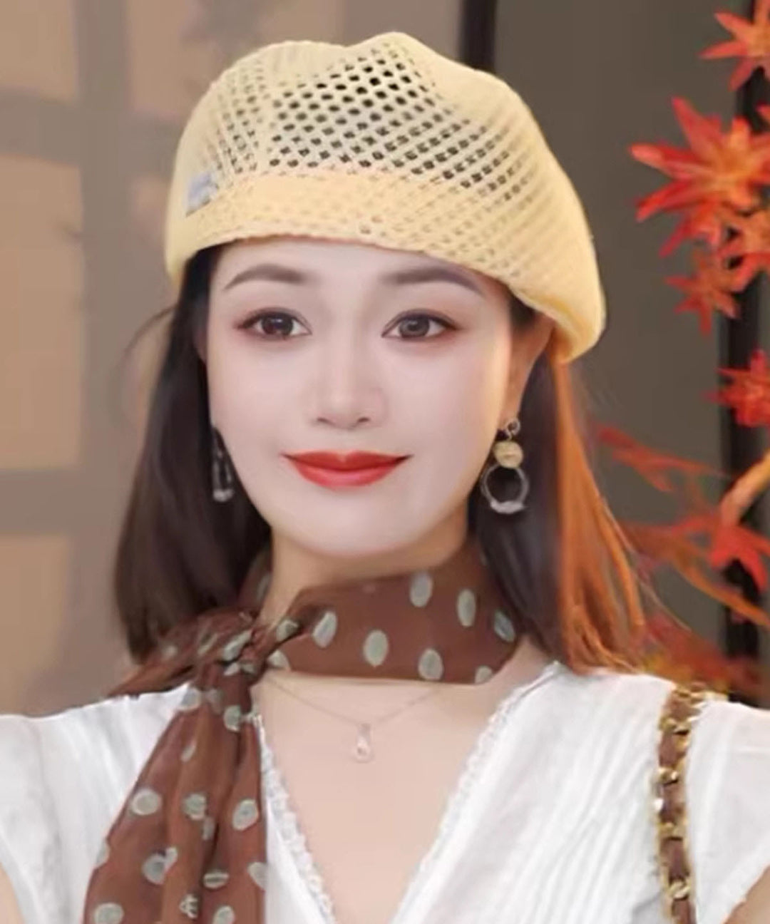 2026 New Khaki Lightweight Hollow Breathable Breton Hat