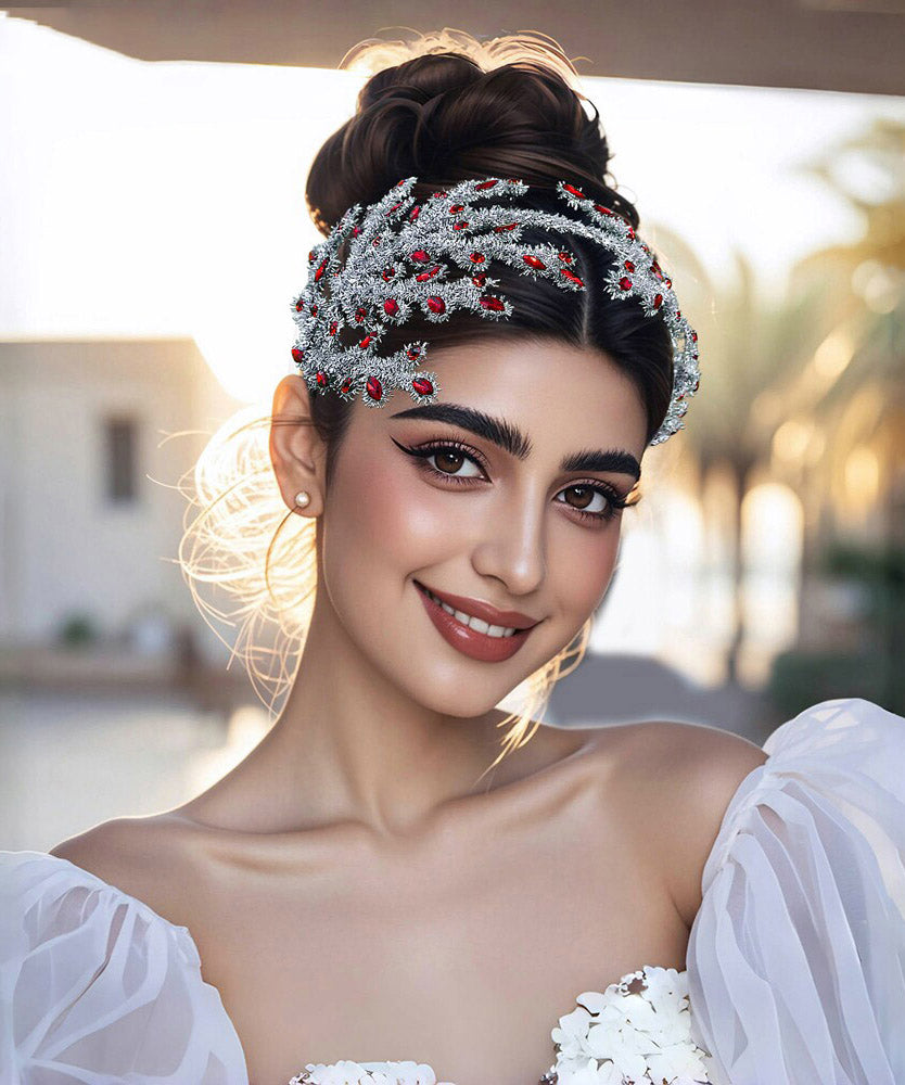 2026 New Silk Weave Crystal HairPiece - Omychic