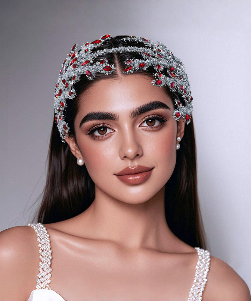 2026 New Silk Weave Crystal HairPiece - Omychic