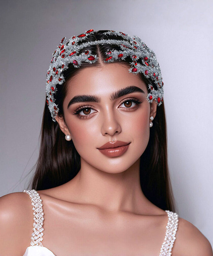 2026 New Silk Weave Crystal HairPiece - Omychic