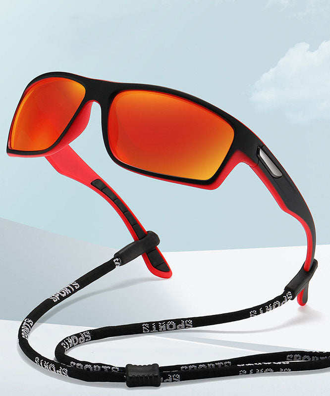 2026 Orange Outdoor Sports Polarized Sunglasses