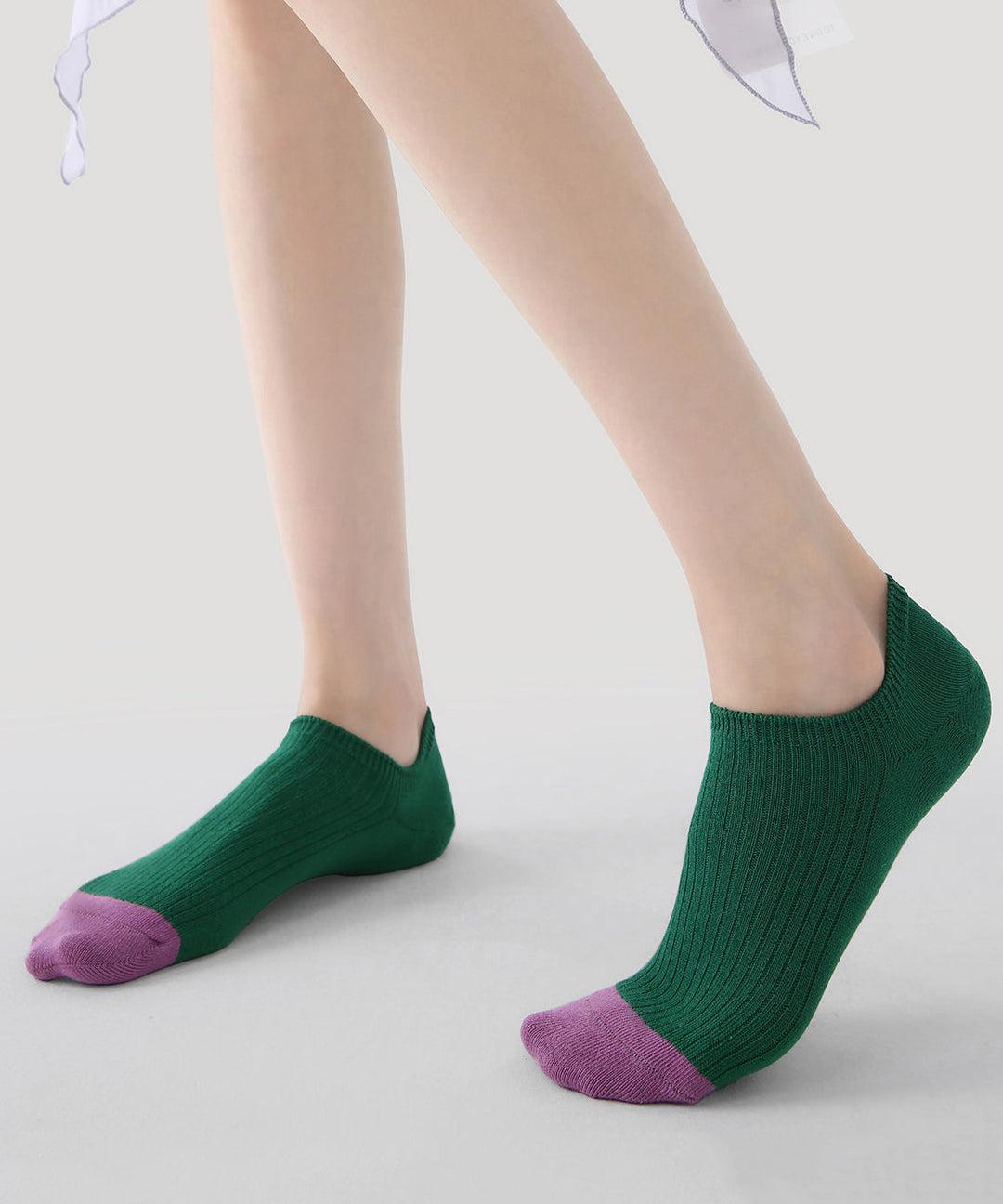 2026 Summer Breathable Color Blocking Versatile Boat Socks