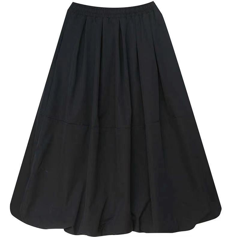 2023 Plus Size High-end Slimming Solid Color Tutu Skirt