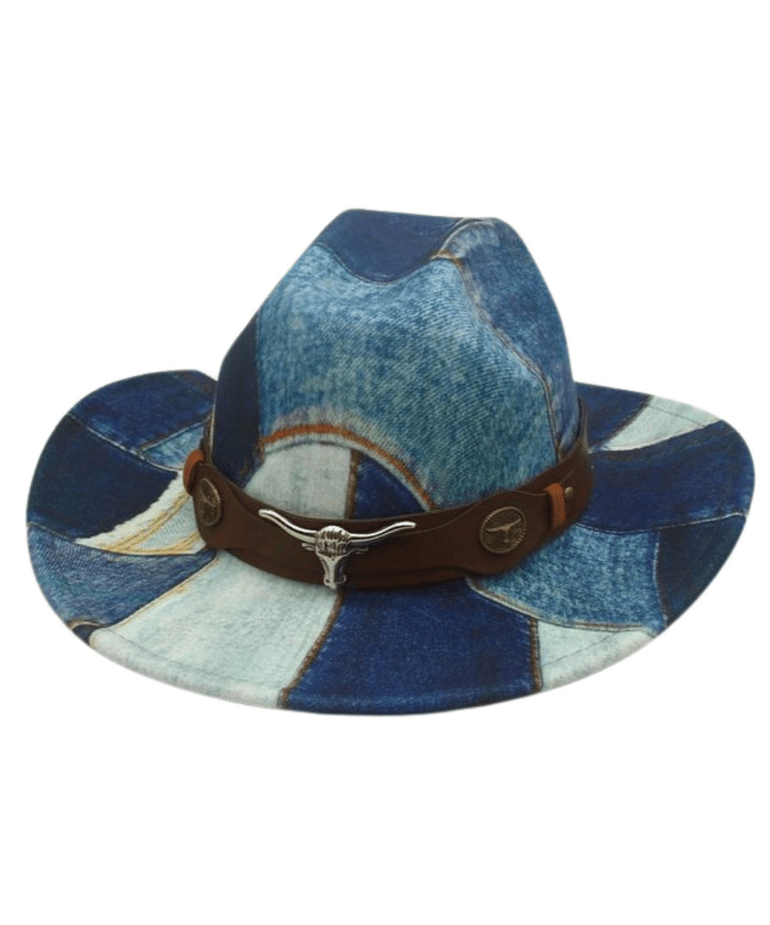 American Style Royal Blue Versatile Cowboy Hat