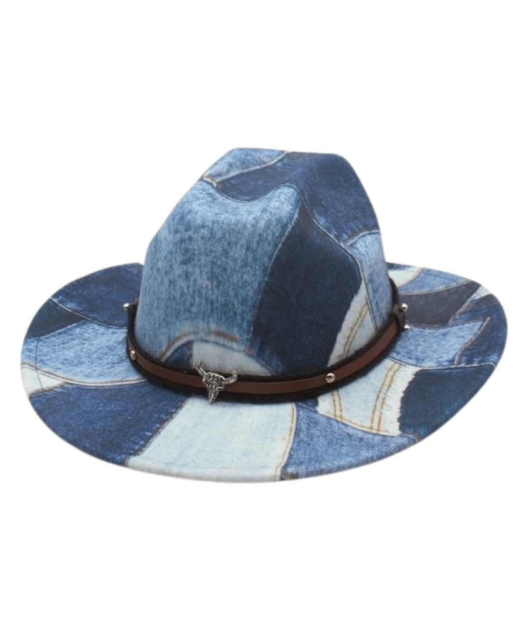 American Style Royal Blue Versatile Cowboy Hat
