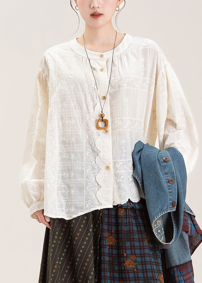 Beautiful Blue O-Neck Ruffled Patchwork Denim Waistcoat And Shirts Two Pieces Set Sleeveless