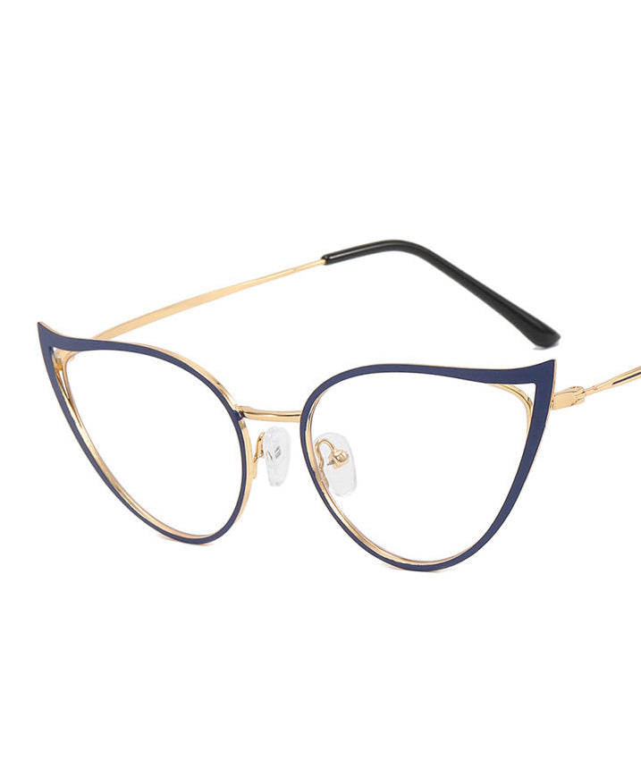 Beautiful Purple Metal Full Frame Reading Glasses