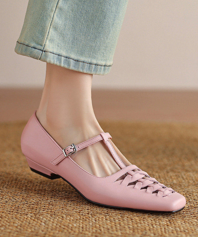 Blue Flat Shoes For Women Hollow Out Flat Feet Shoes
