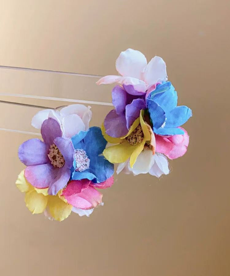 Bohemian Flower Vacation Style Earrings