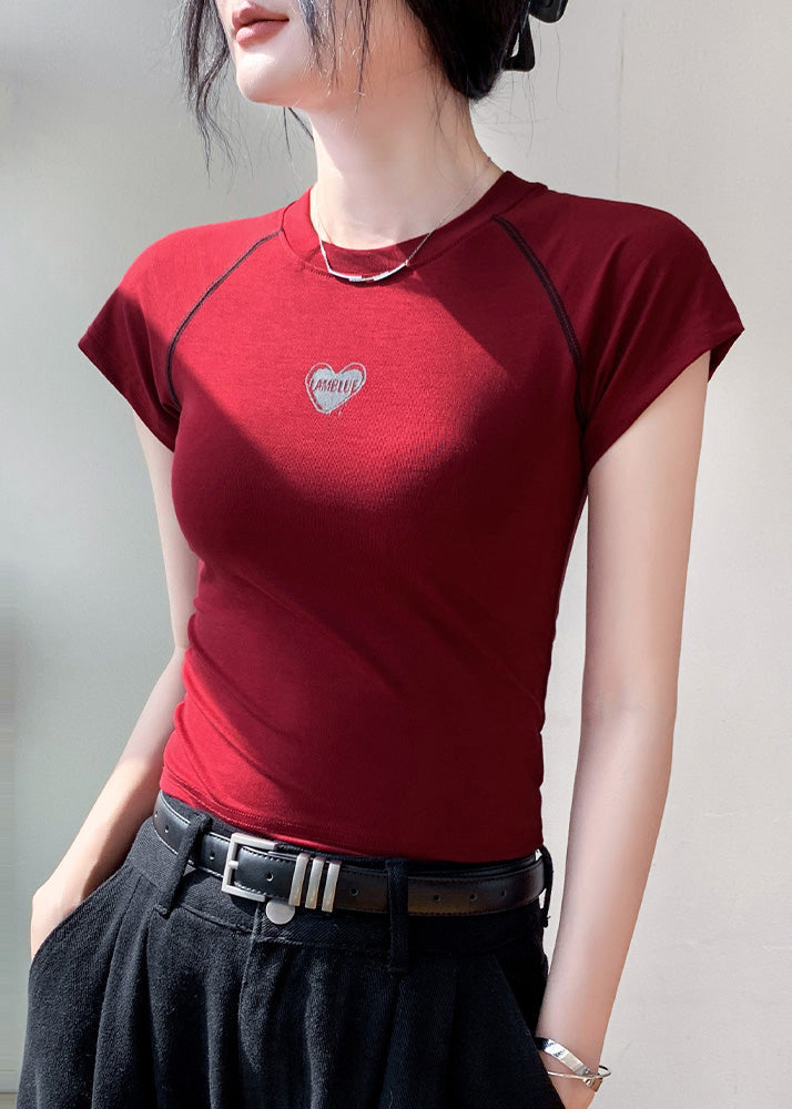 Bohemian Mulberry Print Silm Cotton Tanks Summer