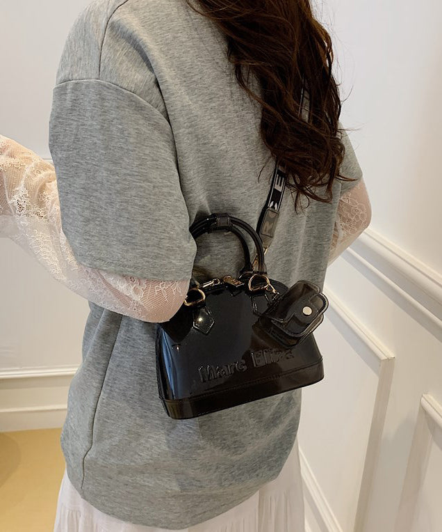 Boho Mixed Color Solid Durable Girls Tote Handbag